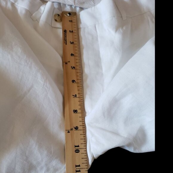 Michael Kors Mens Greenwich Linen Blend Pants White Size 32 - Picture 7 of 16